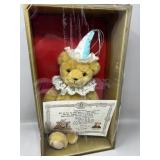 Bialowsky Bear Teddy Bear Doll w Hat and Box