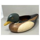 Ceramic Mallard Duck Figurine Statue Vintage