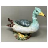 Vintage European Made Ceramic Pottery Duck