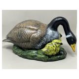 Hand Painted Vintage Ceramic Canada Goose