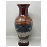 MCM Earth Tone Drio Glaze Royal Haeger Vase