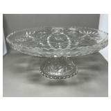 Anchor Hocking Early American Prescut Cake Stand