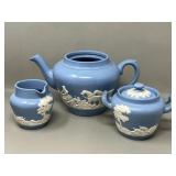 Dudson British Jasper Ware Jasperware Teapot