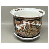 Asiain Catch Pot Plant Pot w Saucer