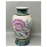 Vintage Japanese Nautical Satsuma Ceramic Vase