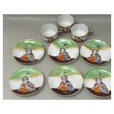1940s Japanese Teaset Saucers Teacups