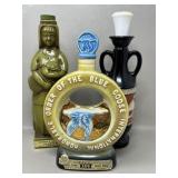 Blue Goose Jim Beam Bottle Empty Bourbon Bottles