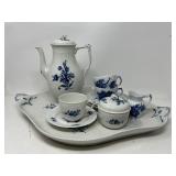 Older Royal Copenhagen Juliane Marie, Blue Flower