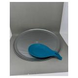 Pizza Pan & Silicone Spoonrest Spoon Rest