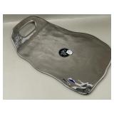 Pampa Bay Porcelain Chrome Glaze Serving Tray