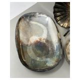 Vintage Silverplate Serving Trays, Various Sizes,