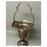 Silverplate Wedding Basket