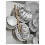 Large Set 'Rosemarie' Japanese China Set