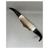 Vintage Mounted Steer Horns