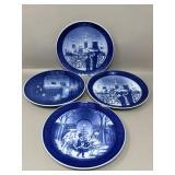 1980s-1990 Royal Copenhagen Christmas Holiday Plat