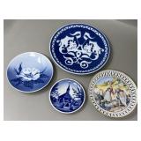 Royal Copenhagen, Bing & Grondahl Mini Plates Mors