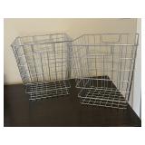 Pair of Wire Baskets