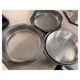 Cake Pans Various Sizes, Sets of 3 Plus