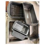 Meatloaf Fat Separating Pan, Mini Loaf Pans, Loaf
