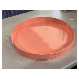 Beachy Metal Handled Serving Tray Summer Party