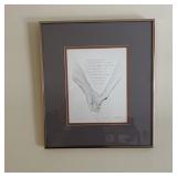 Numbered Signed Stippling Print Robert Sexton