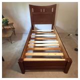 Twin Size Headboard & Bed Frame Bed