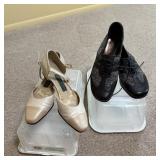 Sz 6/7 Ladies Taryn Rose Heeled Sneakers, Shoes,