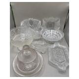Shelf of Juice Glasses, Coca Cola Soda Glass, etc