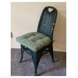 Vintage Wicker Side Chair
