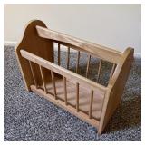 Wooden Magazine Rack Magazine Holder