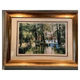 Beautiful Handmade Framed Needlepoint Embroidery