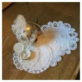 Nightstand Doilies, Potpourri Sachet, Pill Box