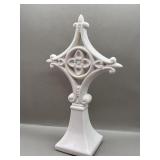 Ceramic Pottery Cross Figurine Statue
