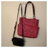 Tignanello Leather Shoulder Bag Purse, Vintage