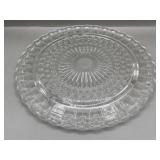 Federal Glass Pressed Glass Serving Platter