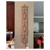 Bell Pull with Brass Holder & Satin Tassel