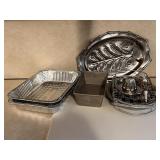 Vintage Serving Tray, Weber Grill Cage Cookware