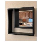 Framed Mirror Shelf