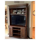 Corner Entertainment Cabinet Shelf
