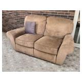 Recliner Two Seater Loveseat Sofa WORKS