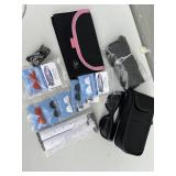 NEW Sunglasses, Glasses Holders, Folding Bags