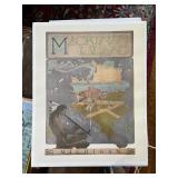 Mackinac Island Art Noveau Inspired Art Print