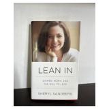 First Ed 3rd Printing Lean In Sheryl Sandberg