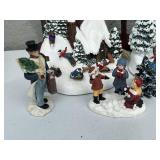 Battery Op Christmas Houses, Vintage Mervyn's