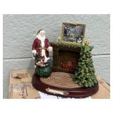 Thomas Kinkade Christmas Musical Figurine Statue