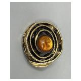 Handmade Vintage Brutalist Brooch Pin