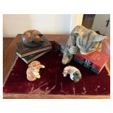 Kitty Cat Decor, Sleepy Kitty Figurines