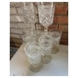 Anchor Hocking Wexford Water Goblet Glasses