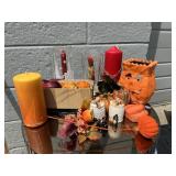 Autumn Vintage Halloween, Candles, Fall Decor