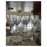 Marquis Waterford Wine Goblets Crystal Bowl